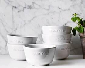 1021842 Zwilling J.a. Henckels Ceramic Ramekins Set White 6 Pcs X 7 Oz Bakeware Tableware Portugal Nib