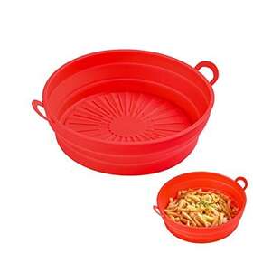 Zxzzqchc 744351384593 Foldable Air Fryer Silicone Pot Liners Food Safe Non Stic