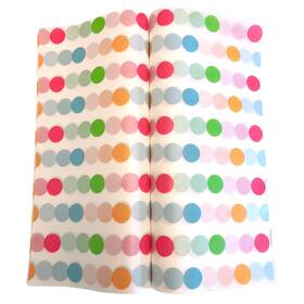 Zzj 616908948803 Best 150 Dot Wax Paper Sheets Deli Wraps Tray&basket Liner Polka Printed Baking