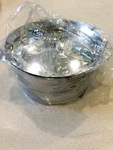 Berghoff Stacca Stainless Steel Covered Casserole Dish Round 7" 3 Qt Blue. Fixed Price $23.64.