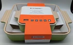 Creuset Square Baking Dishes - Of 2 Stoneware, Casserole Green 9" + 5.5". Fixed Price $89.10.