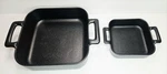 Set 2 Black Ceramic Revol Belle Cuisine Deep Dish 8" X & 5" Baking. Fixed Price $99.00.
