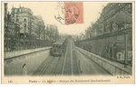 75.PARIS.18TH Arr.n 15840.LE Metro.rampe Du Boulevard Rochechouart. Fixed Price $12.24.