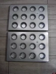 New Amco Bakeware 905225 Baking Pan 12-2 3/4" Muffin Cupcake Commercial (2PK). Fixed Price $84.06.