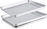 Teamfar Baking Sheet Set Of 2, Pans Tray Cookie Stainless Steel, No. Fixed Price $49.99.