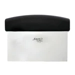 Ateco Stainless Steel Dough Scraper With Black Polypropylene Handle - 6"L X 3"W. Fixed Price $29.78.
