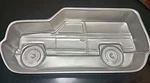 Vintage Wilton 502-1565 1980 Free Wheeling Pick -up Truck Cake Pan! 16"X 8X" 2". Fixed Price $15.00.