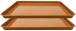 Ihanini Set Of 2 Nonstick Copper Baking Sheets, 11" X 16" Cookie Pan,. Fixed Price $54.66.