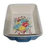 Pioneer Woman Fancy Flourish 9" X 13" Rectangular Stoneware Baking Dish. Fixed Price $48.00.