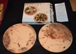 Old Oven Pizza For Two Round Stones Vintage. Fixed Price $45.00.