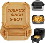 Bykitchen Air Fryer Sheets Liners For Ninja AG301 Grill, AF141 Pro 4-IN-1 & More. Fixed Price $18.33.