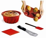 5 Piece Silicone Bake Set - Nonstick Baking Cookware. Fixed Price $54.83.