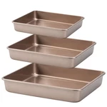 Nonstick Roasting Pan, Deep Baking Set, Large Cake Sets For Oven, 3-P.... Fixed Price $38.27.
