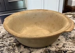 Pampered Chef Family Heritage Stoneware 12.5 Large Baking Bowl Usa. Fixed Price $36.00.