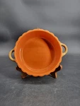 Artisan Collection 10 Strawberry Street Orange Speckled Pumpkin Baking Dish 6.5". Fixed Price $15.95.