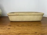 The Pampered Chef Stoneware Pan #5141 Roasting 9 X 6.75 1.75. Fixed Price $19.49.