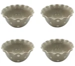 Temp-tations Pc RAMEKINS,8OZ,SCALLOPED Round,mini Bakers,taupe K406968. Fixed Price $24.95.