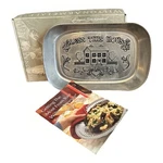 New Wilton Armetale Elegant Pewter Bread Tray Bless This House 10.75"X7". Fixed Price $12.00.