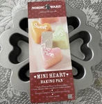 Nordic Ware Mini Heart Baking Pan. New. Fixed Price $25.00.