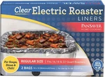 Enhance Your Cooking: Clear Disposable Liners For Electric Roasters - 2 Pack. Fixed Price $20.99.