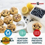 Nordic Ware Natural Aluminum 12 Cup Muffin Pan Commercial. Fixed Price $34.99.