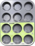 Casaware Ceramic Coated Nonstick 12 Cup Muffin Pan (silver Granite). Fixed Price $37.73.