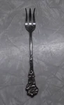 Reed & Barton Silverplate Olive Pickle Seafood Fork 5 1/2" Long Harlequin Series. Fixed Price $15.00.