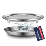 Wagensteiger Stainless Steel Mesh Tray Set With Drip Pan, Air Fryer Basket And. Fixed Price $63.98.