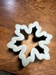 Wilton Comfort-grip Cookie Cutter 4" Christmas Winter Snowflake. Fixed Price $8.26.