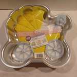 Wilton Baby Buggy Carriage Cake Pan Gender Reveal Party Shower 2105-3319. Fixed Price $12.99.