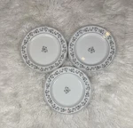 Temp-tations Floral Lace Elite 10.5 Inch Diameter Plate Set Of 3. Fixed Price $26.70.