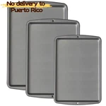 Wilton Premium Non-stick Cookie Sheet Pan Bakeware Set 3-PIECE New. Fixed Price $23.56.