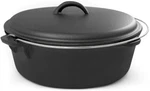 Brand New Cook Pro 6 Qt. Round Cast Iron Dutch Oven In Black With Lid. Fixed Price $54.79.