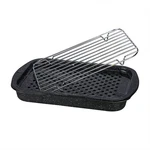 Granite Ware 3 Piece Multiuse Set. Enameled Steel Bake, Broiler Pan, And Gril.... Fixed Price $49.00.
