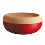 Storage Bowl Large 3.5QT Burgundy Emile Henry 348765. Fixed Price $259.99.