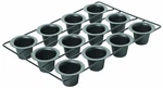 Chicago Metallic Professional Non-stick 12-CUP Mini-popover Pan 16" By 10.75". Fixed Price $28.45.