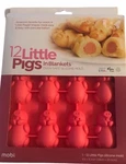 New Mobi 12 Little Pigs Blankets Silicone Baking Mold. Fixed Price $21.75.