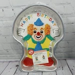 Wilton Juggling Clown Aluminum Cake Pan 2105-570 Retired 2000. Fixed Price $9.99.
