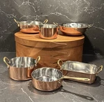 Gibson Home Rembrandt Copper Plated, Stainless Steel, Mini Pans *price Each*. Fixed Price $15.00.