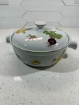 Vegetable Garden By Andrea Oven To Cookware #5552 8.5 Casserole Dish. Fixed Price $35.00.