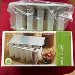 Fox Run Popsicle Maker Frozen Treat Ice Mold With 24 Sticks, Bpa Free. Fixed Price $22.50.
