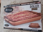 Gotham Steel Bacon Bonanza Copper Non-stick Rack Emson 1763FE. Fixed Price $16.90.