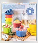 8-PIECE "cook & Serve" Ramekins Set By Overandback. Fixed Price $21.51.