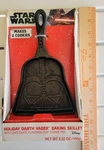 Star Wars Holiday Christmas Darth Vader Baking Cast Iron Skillet, No Cookie Mix. Fixed Price $13.99.