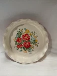 Pioneer Woman Vintage Floral Stoneware Baking Pie & Tart Pan. Fixed Price $18.88.