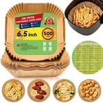 Stoear Air Fryer Paper Liners Disposable: 500PCS Inch 6.5"SQUARE,. Fixed Price $43.41.