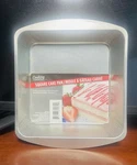 Cooking Concepts Square Non Stick Cake Durable Bakeware 8"IN Pans. Lot Of 3.. Fixed Price $14.99.