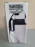 Outdoor Thermique 1 Quart Thermal Server White Coffee Tea Hot Chocolate Corning. Fixed Price $24.49.