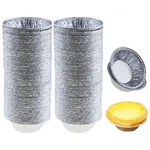 Jyongmer 200 Pieces 2.6 Inch Round Tart Small Tin Foil Pans Disposable Al.... Fixed Price $23.83.