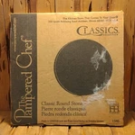 Pampered Chef 13" Round Family Heritage Baking Stone Complete New Unused Nib. Fixed Price $62.87.